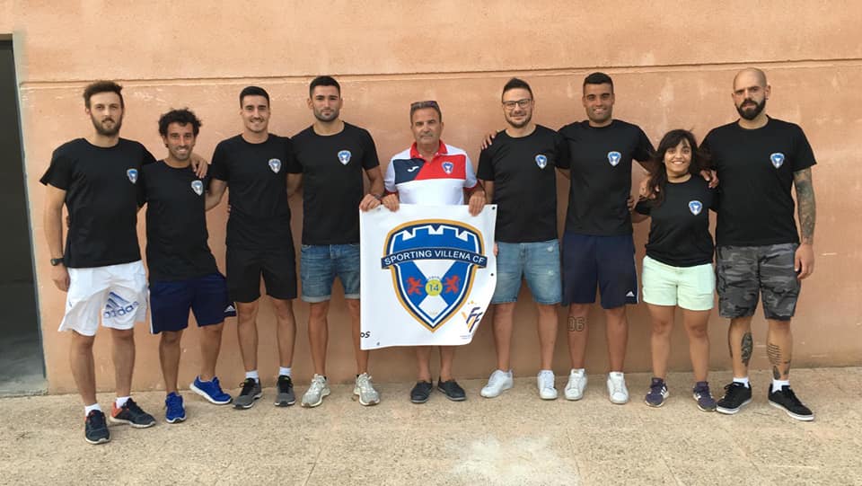El Sporting Villena presenta a los entrenadores de la nueva temporada
