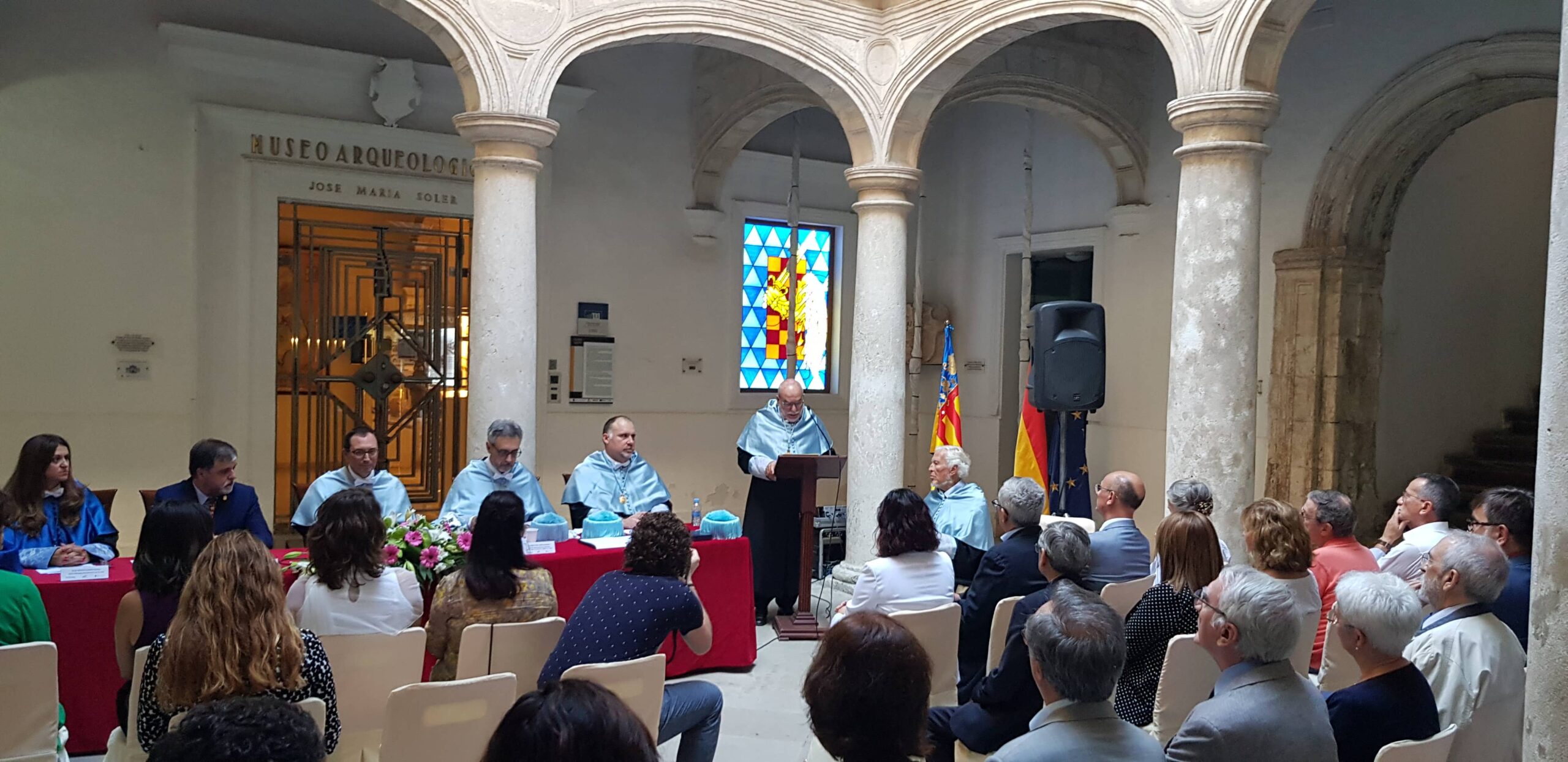 Villena acoge el nombramiento de Honor del Claustro de la Facultad de Filosofía y Letras de Dr. Hermanfrid Schubart