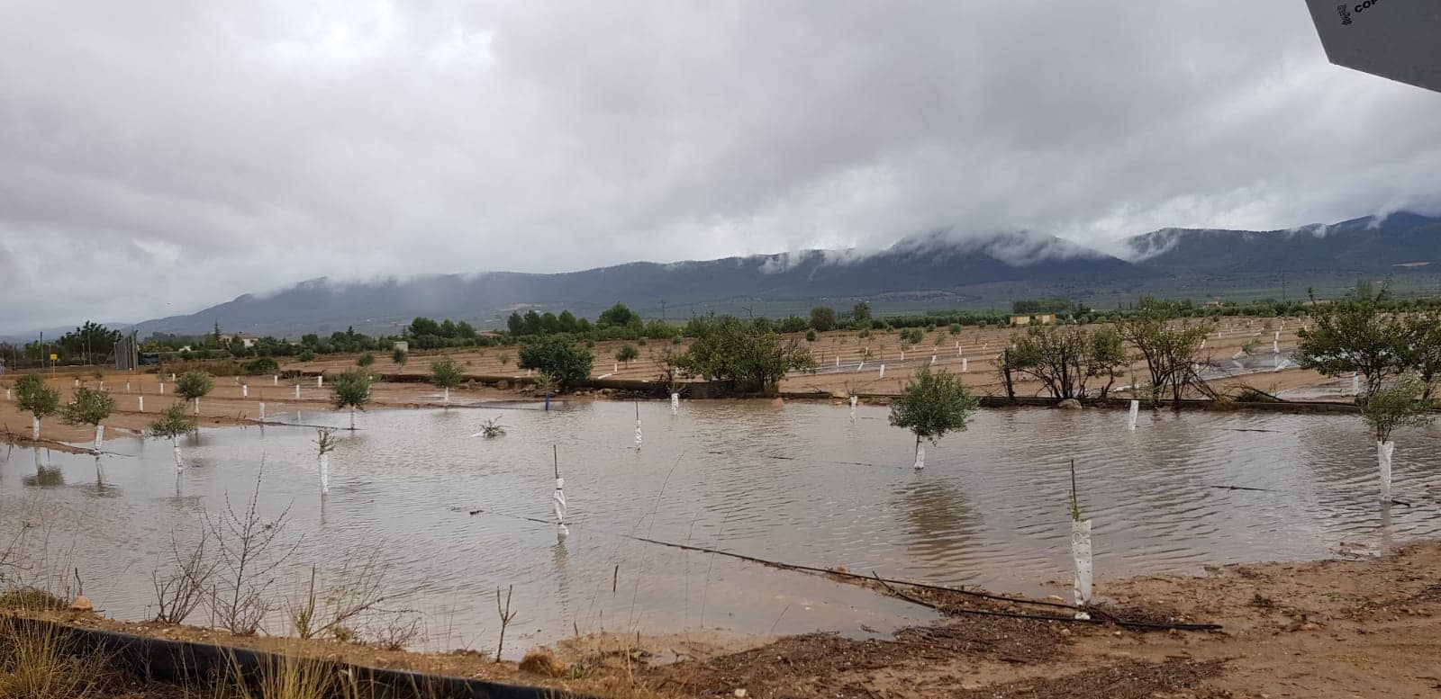 Continúa la alerta roja por riesgo de fuertes lluvias en la provincia