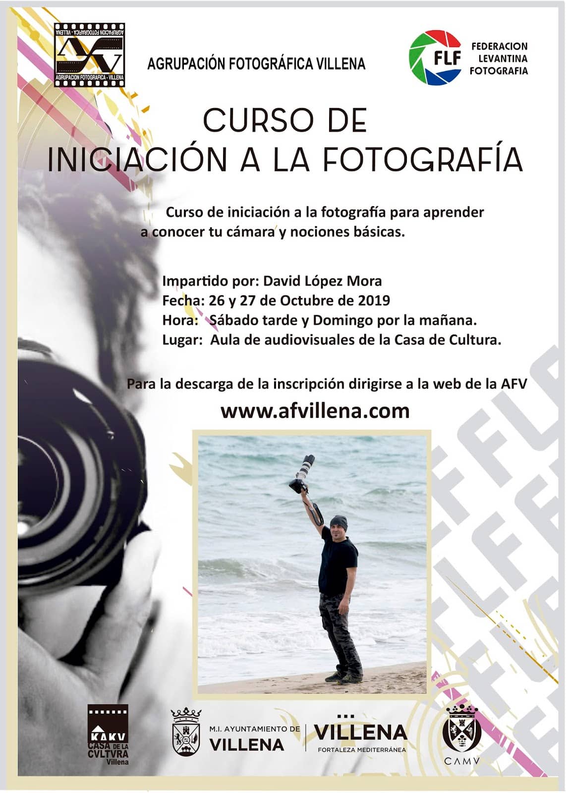 AFV organiza un curso de iniciación a la fotografía