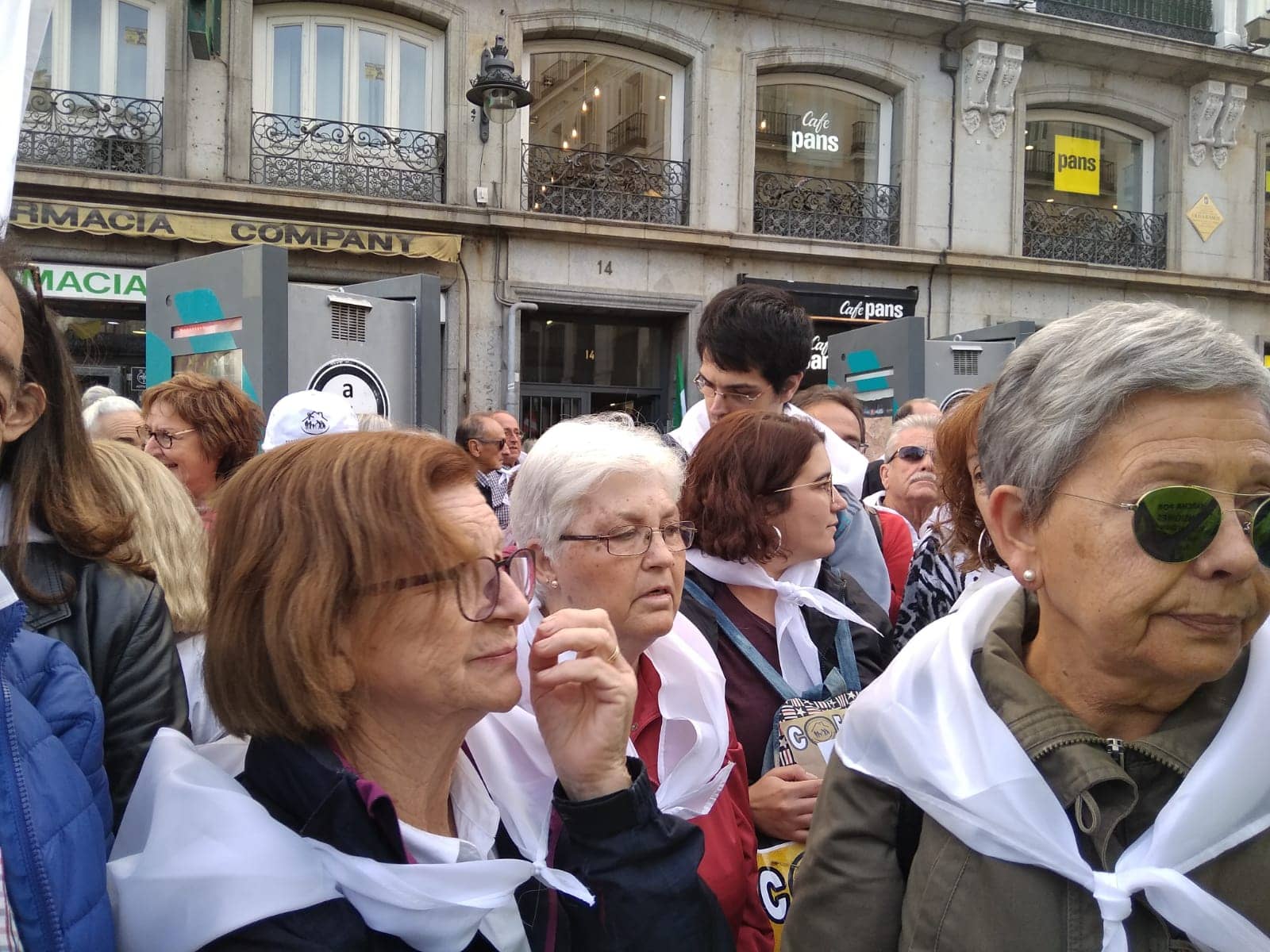 La Plataforma de Pensionistas de Villena acude a la manifestación en Madrid