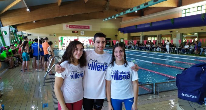 Los nadadores del Club Natación Villena mejoran marca en el Memorial Tomás Martínez de Aspe