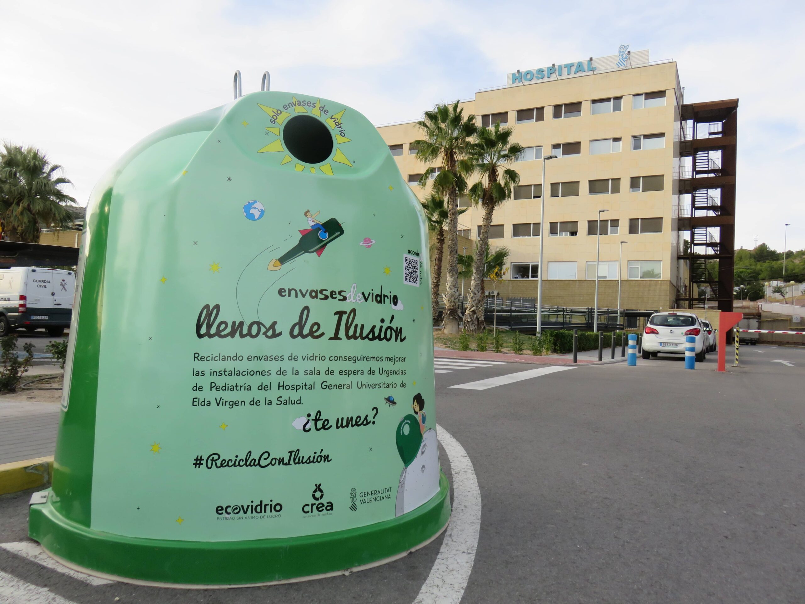 La campaña de Ecovidrio “Llenos de ilusión” llega a su recta final con un 9% de incremento en la tasa de reciclaje de vidrio