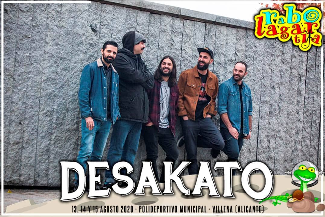 Desakato, Los Chikos del Maíz, Xavi Sarriá i el Cor de la Fera, Ciudad Jara, Nativa y Valira, en Rabolagartija 2020