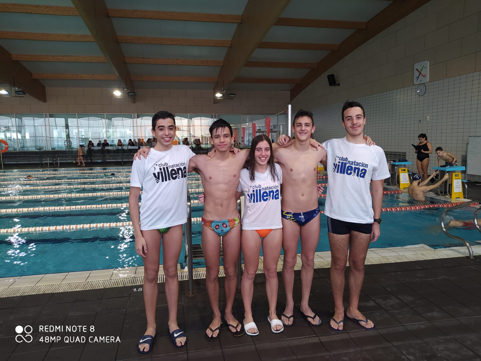 Cinco nadadores del CN Villena participan en Valencia en el Campeonato Autonómico de Natación Infantil