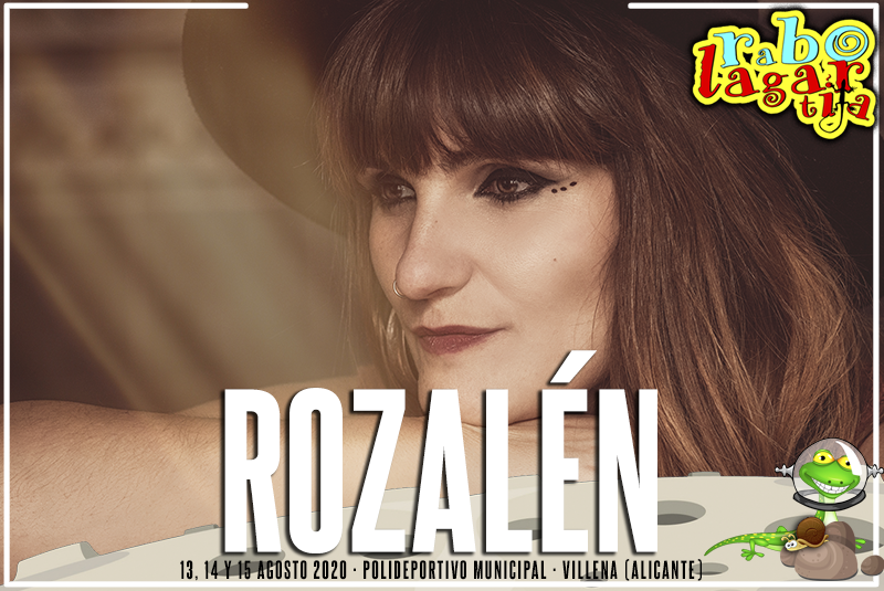 Rozalén, cabeza de cartel de Rabolagartija 2020