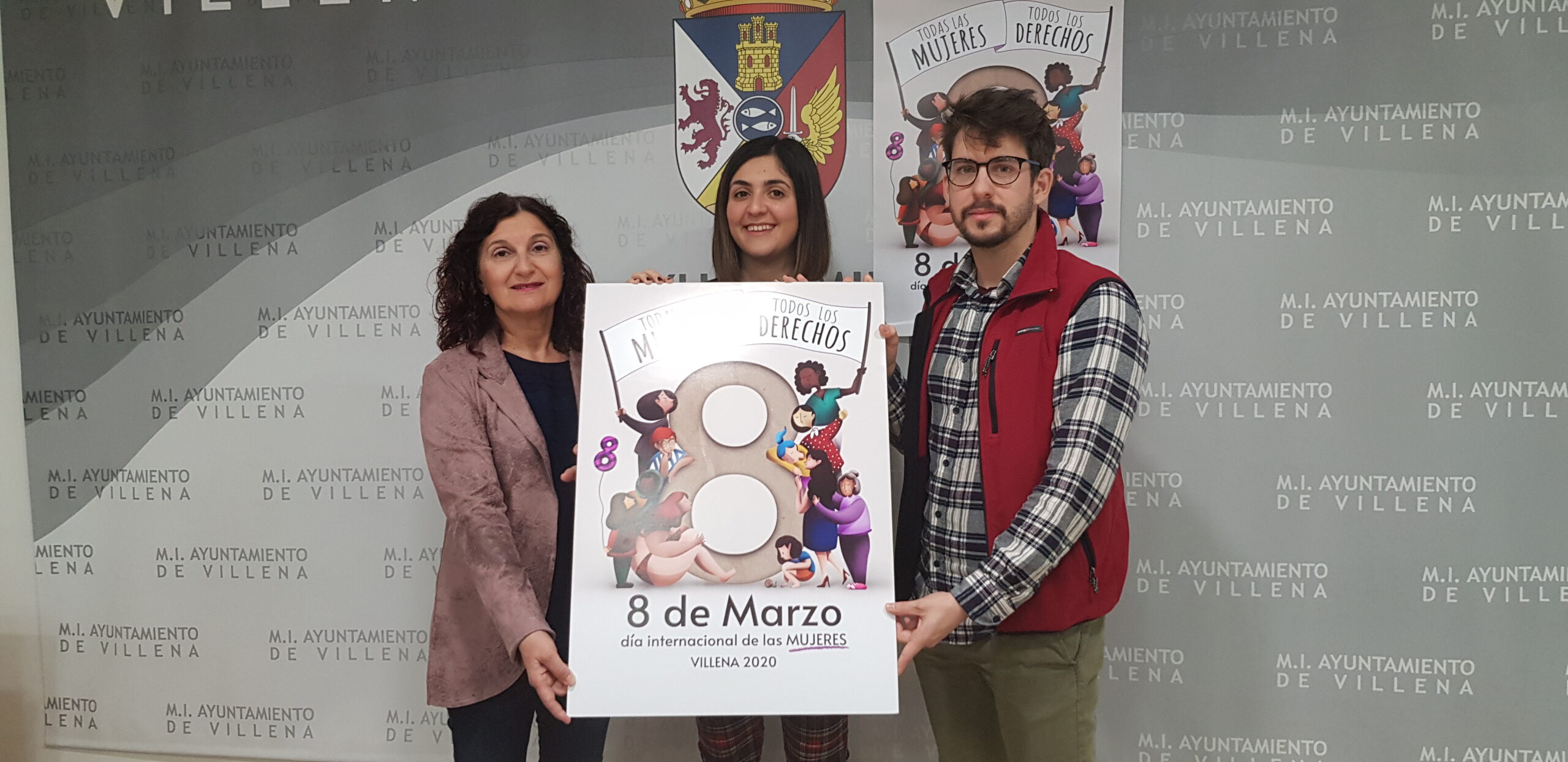 Juan Monzón gana el  concurso del cartel anunciador del Día de la Mujer