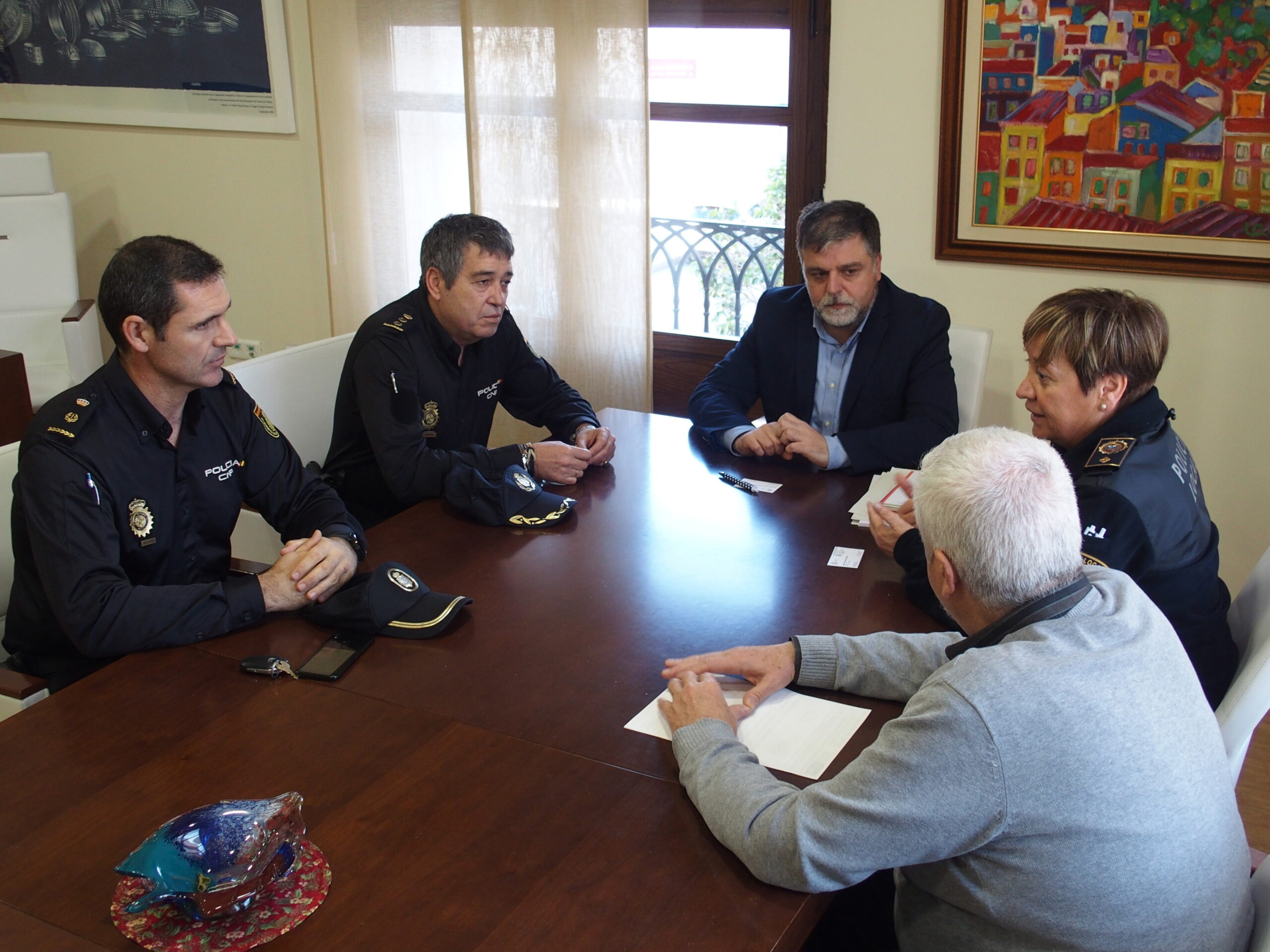 La Policía Nacional ofrecerá cursos formativos a la Policía Local de Villena