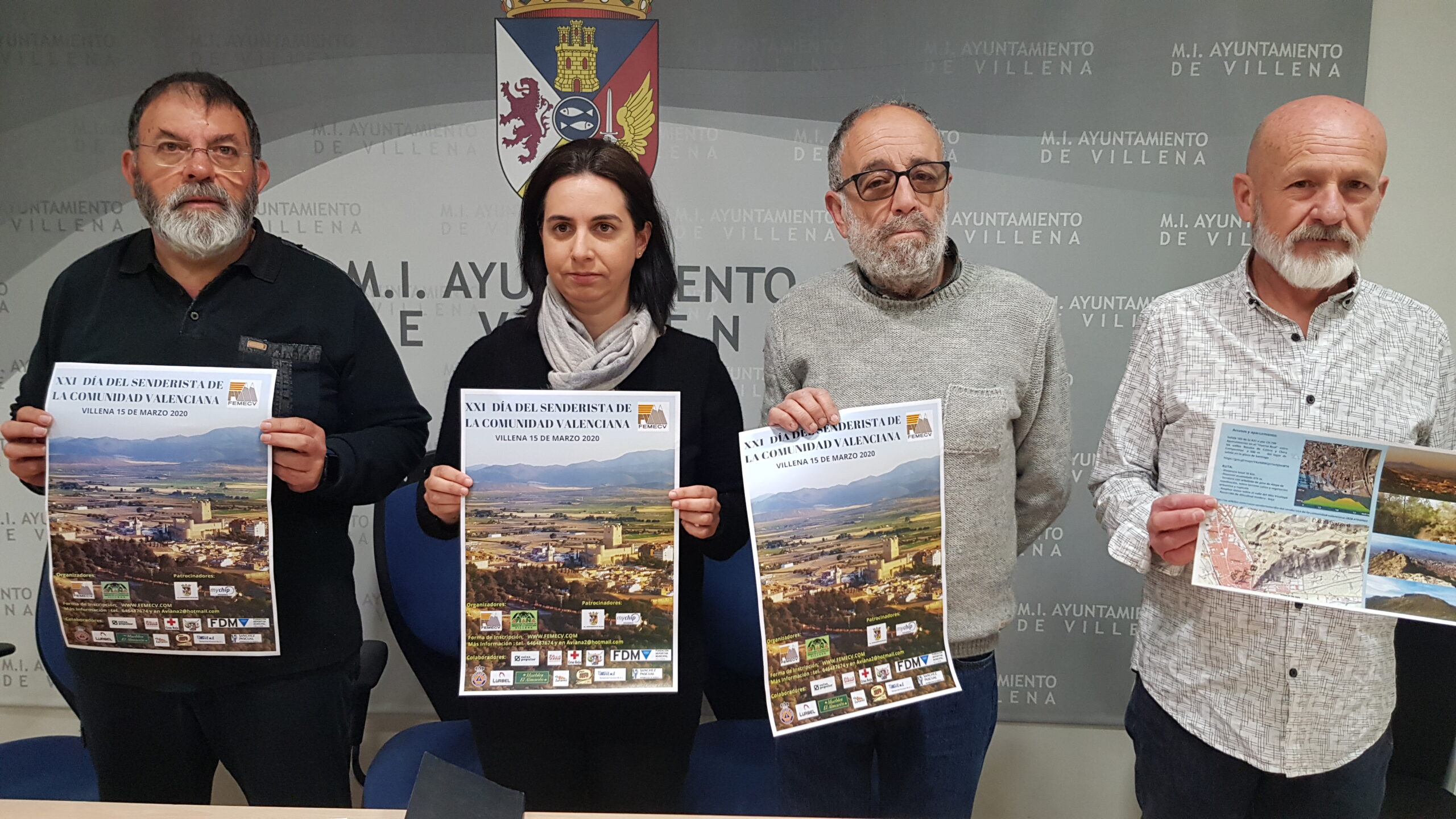 AVIANA organiza por primera vez el Día del Senderista de la Comunidad Valenciana en Villena