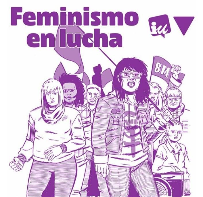 Las mujeres de IU Villena por el Día Internacional de las Mujeres