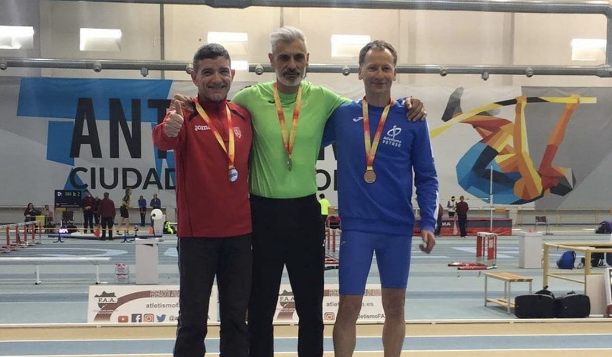 Paco Díaz, bronce en el Campeonato de España de Atletismo Master