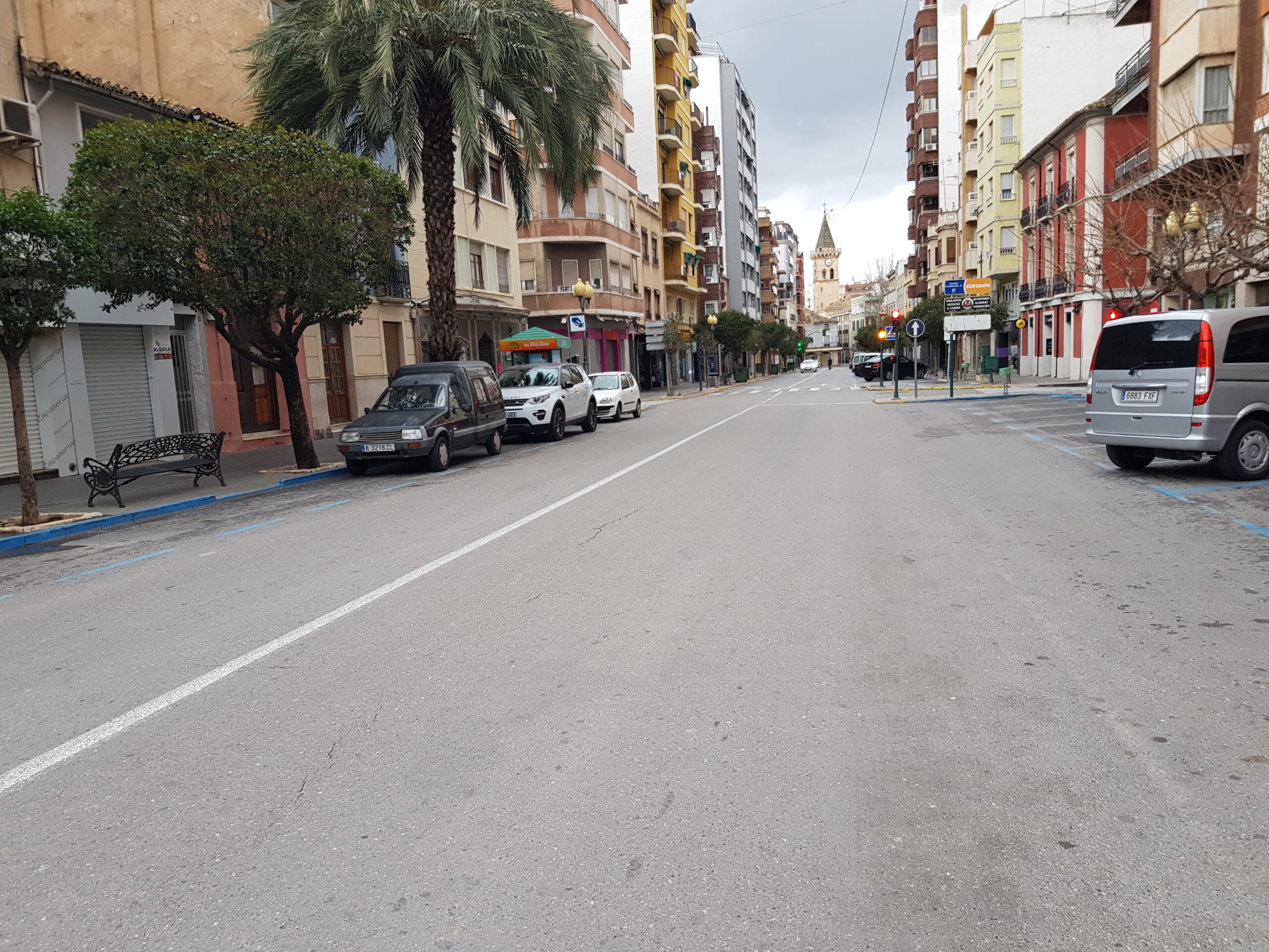 La avenida Constitución se cortará al tráfico el domingo por el Día sin Coche