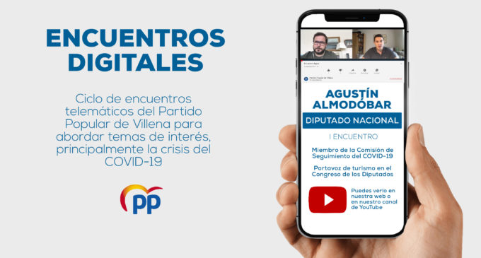 El PP inicia su ciclo de ‘Encuentros Digitales’ con el diputado nacional Agustín Almodóbar