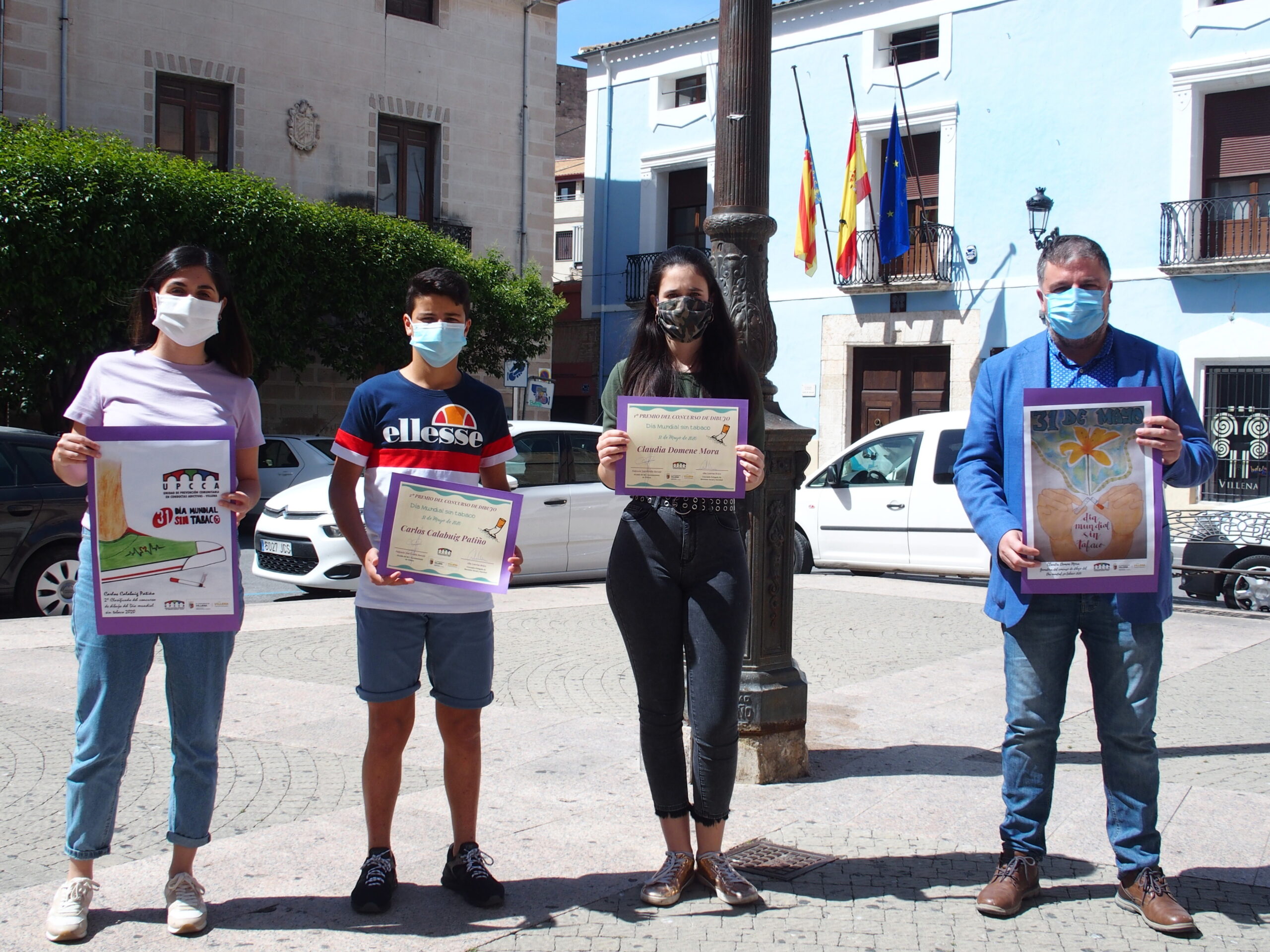 Claudia Domene gana el concurso del cartel conmemorativo del Día Mundial Sin Tabaco