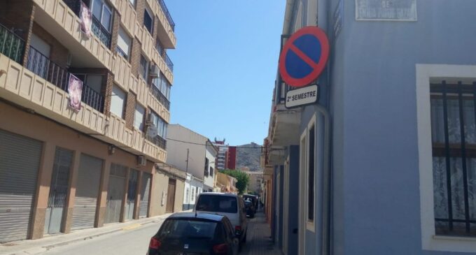 El 1 de julio se produce el cambio semestral de estacionamiento de vehículos en Villena