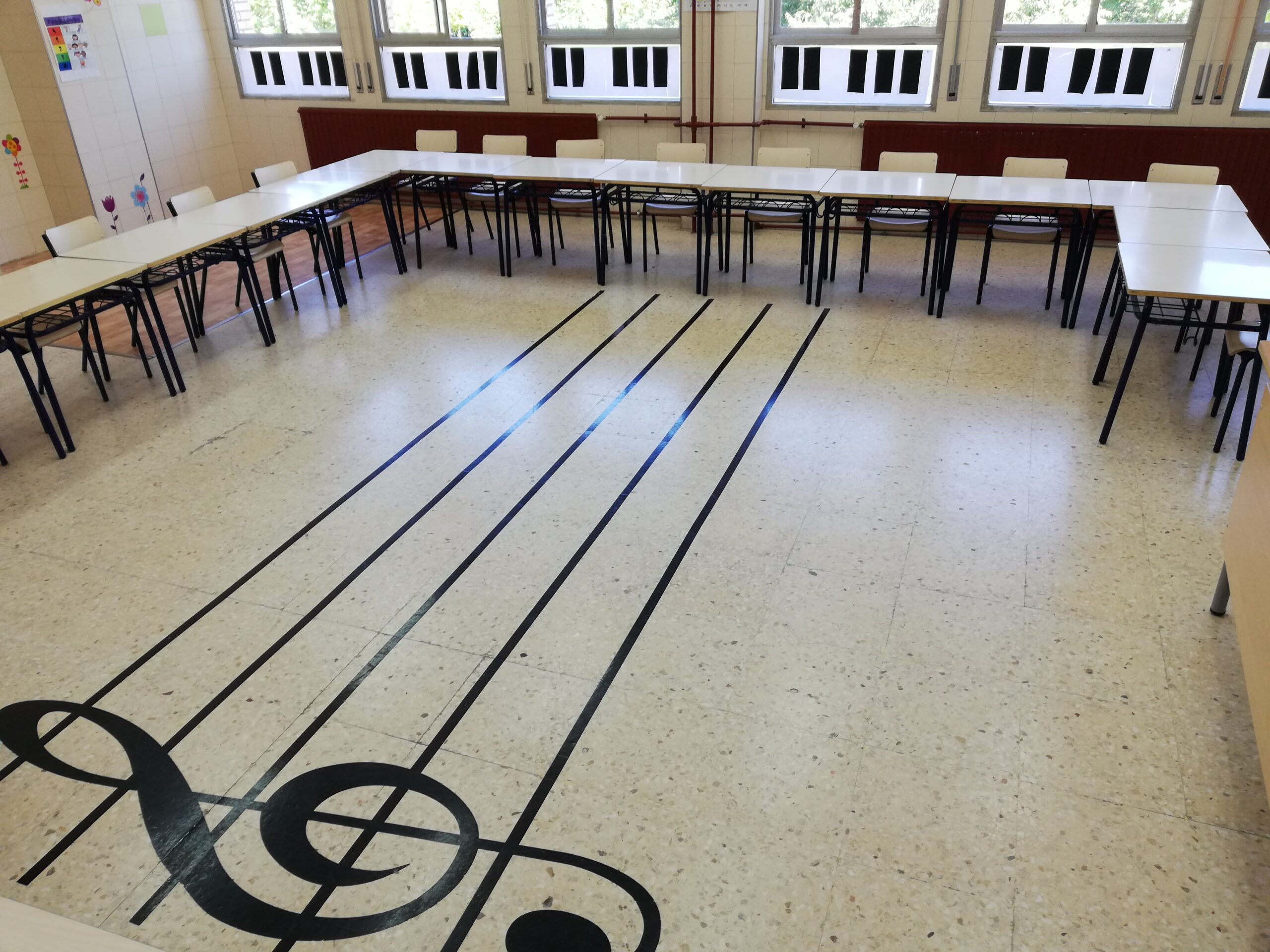 El colegio Ruperto Chapí acogerá parte de las aulas del Conservatorio Municipal de Música el próximo curso