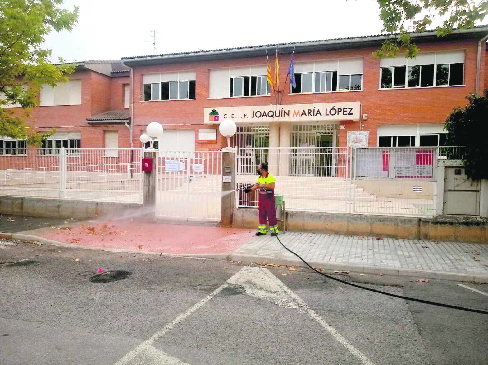 Cerrarán en junio los accesos al tráfico en el colegio Joaquín María López
