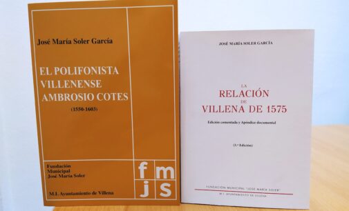 Villena reedita dos libros de José María Soler