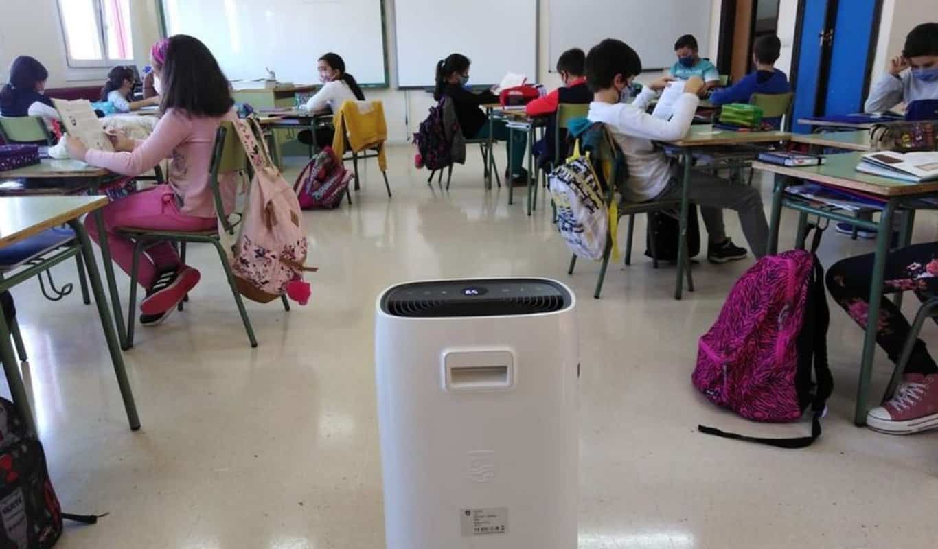 Acuerdan la compra de nuevos equipos de filtros de aire y medidores de CO²  para los colegios