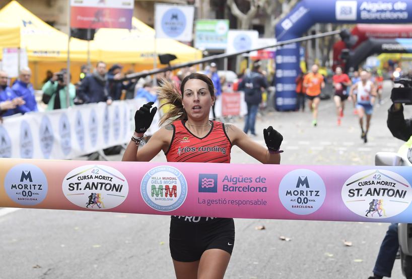Gema Barrachina, primera de la C. Valenciana en la maratón de Valencia