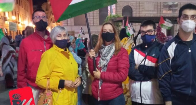 IU Villena en apoyo al pueblo saharaui