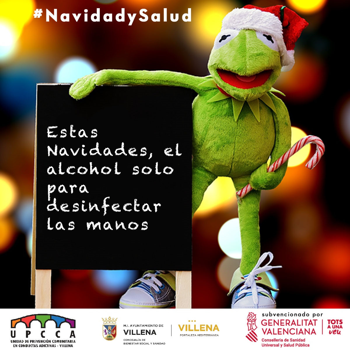 La campaña ‘Navidad y Salud’ de la UPCCA alerta del consumo masivo de alcohol durante las fiestas