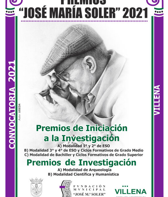 Abierta la convocatoria de los Premios “José María Soler” 2021