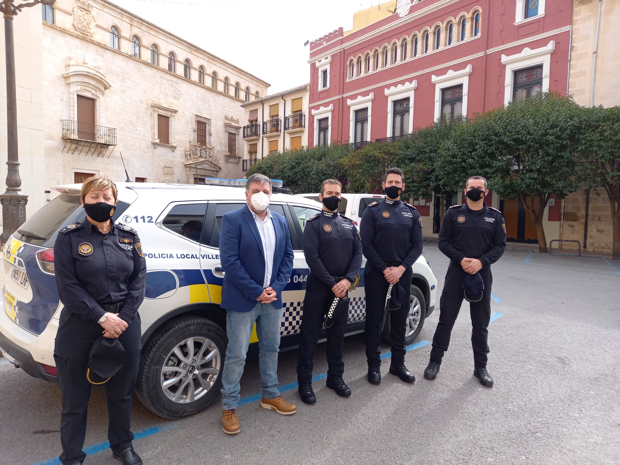 Los cuatro nuevos oficiales de la Policía Local toman posesión de su nuevo cargo en Villena