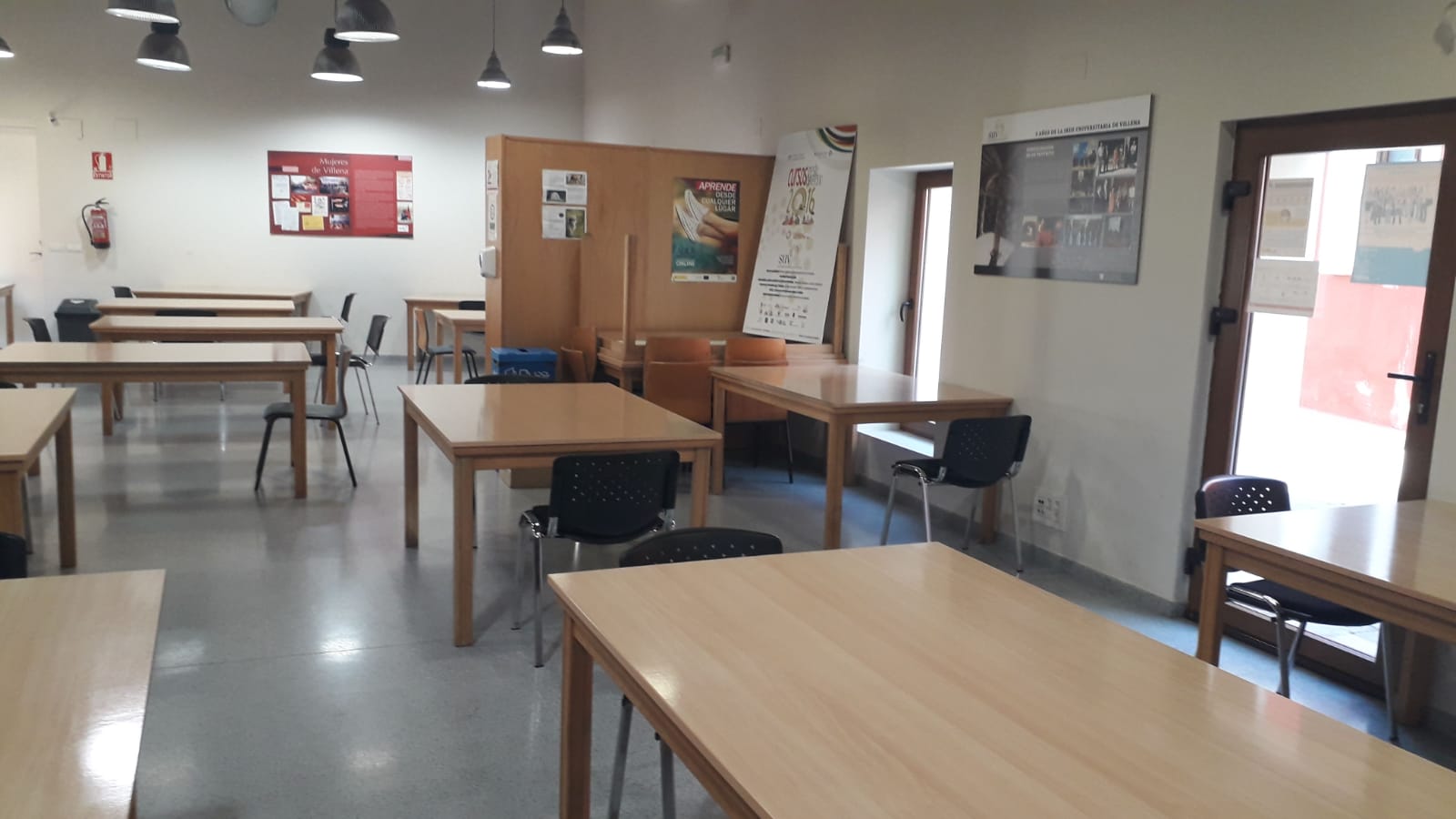 La Sala de Estudios de La Tercia  en Villena reabre el miércoles