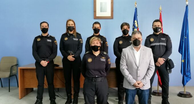 Villena incorpora cinco nuevos agentes de la Policía Local