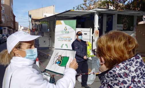 Ayuntamiento y Consorcio Crea ofrecen información sobre los sistemas selectivos de recogida de residuos