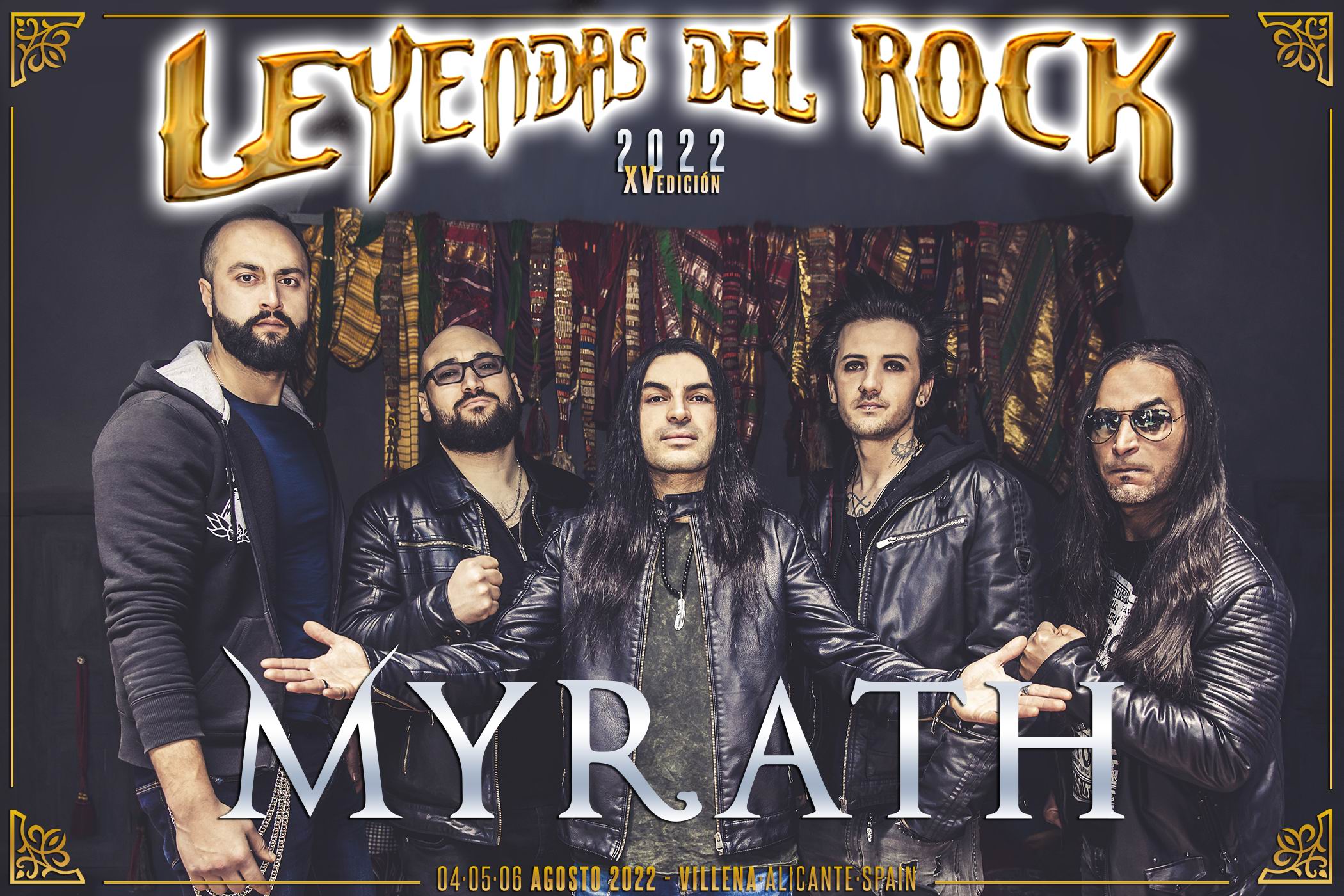 Myrath se suma al cartel de Leyendas del Rock 2022