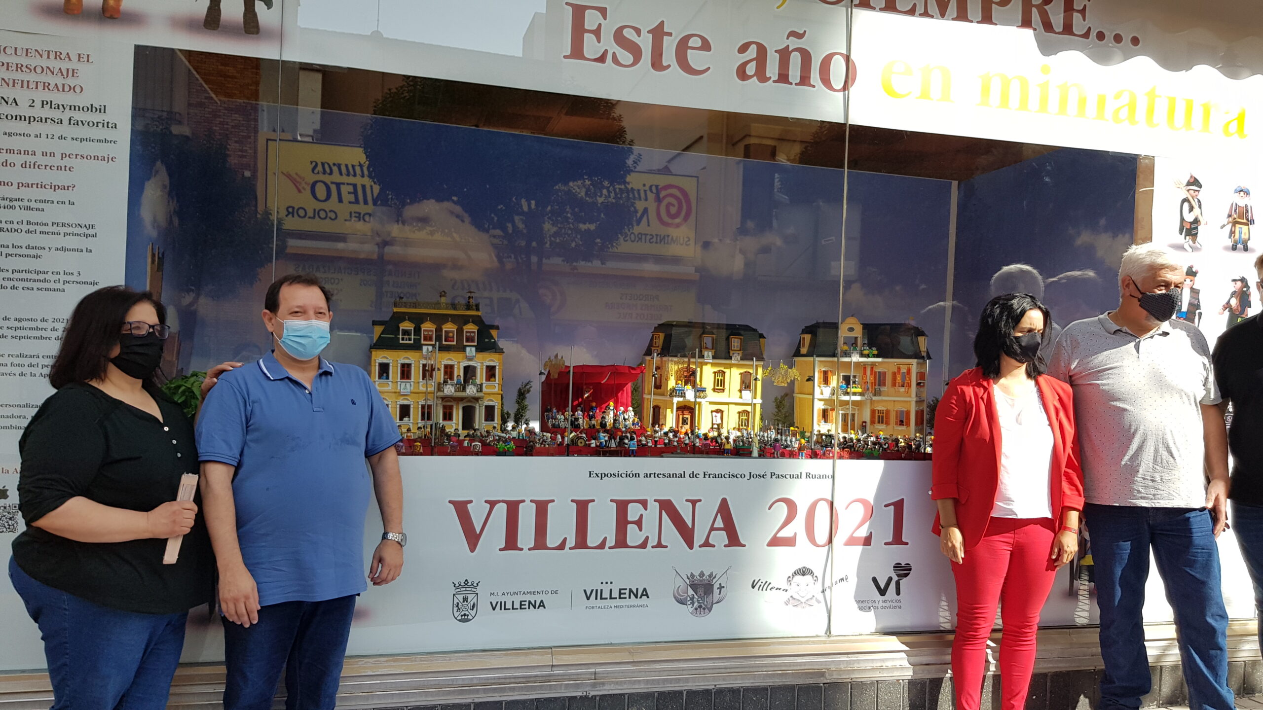 Más de 200 playmobil recrean las fiestas de Moros y Cristianos de Villena