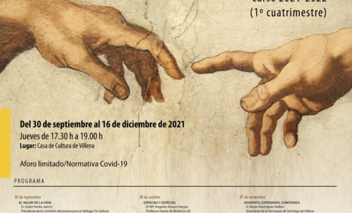 La Sede inicia el curso “Encuentros Fe, Cultura y Ciencia”