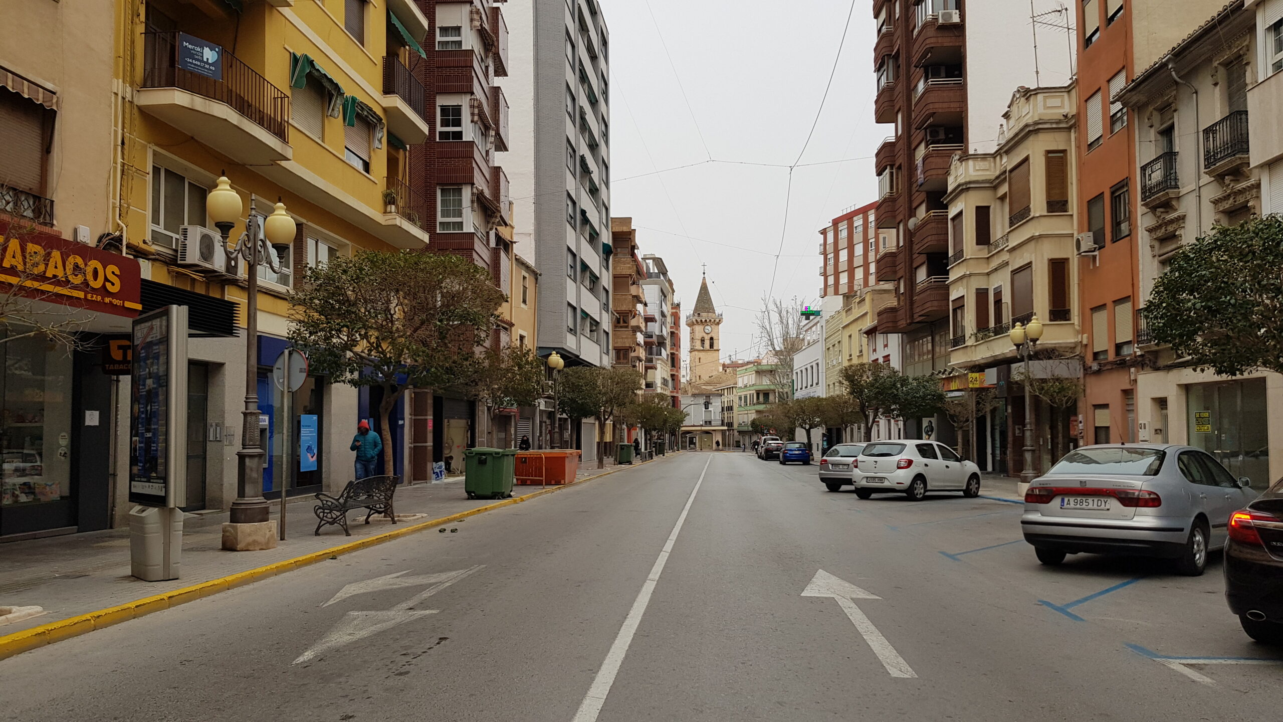 Olivares: “Queremos comenzar la reurbanización de la avenida Constitución en el plazo previsto”
