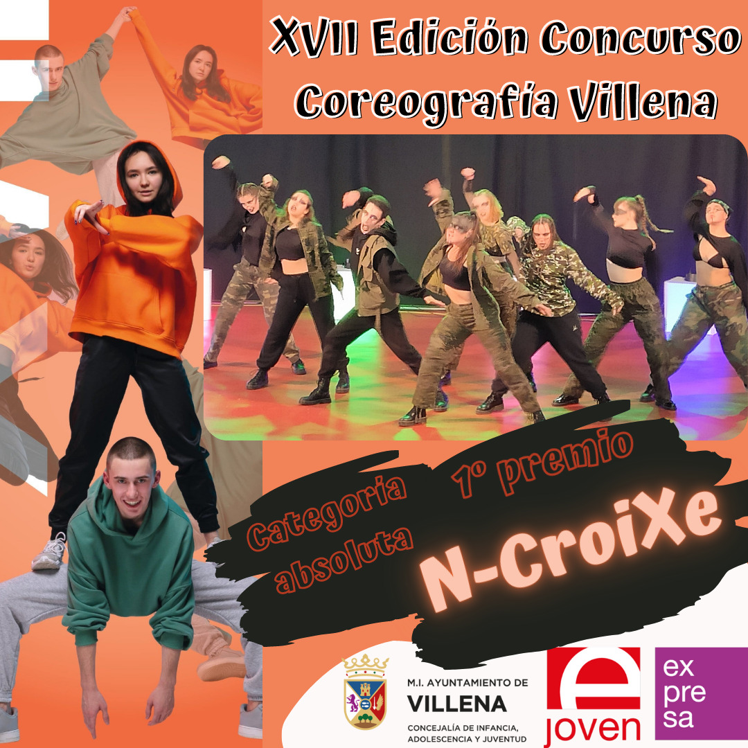 El Jurado del Concurso de Coreografía premia a N-Croixe en categoría absoluta y Estudio Danza Coppelia logra el premio del público