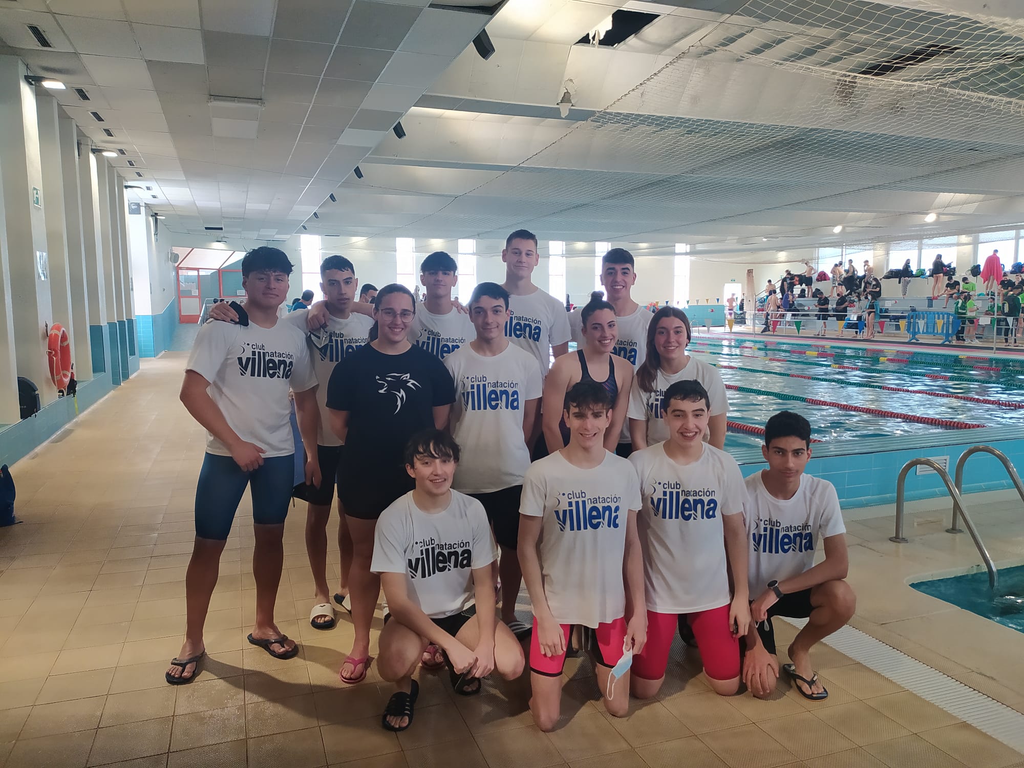 13 nadadores de Villena participan en el 4º control de marcas Infantil, Junior y Absoluto