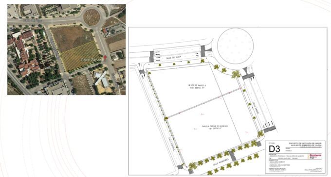El Consorcio de Bomberos libera 2,65 millones de euros para iniciar las obras del nuevo parque de Villena