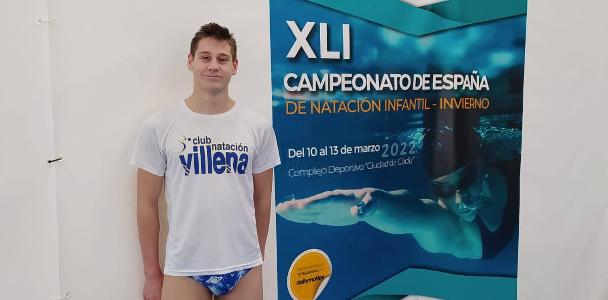 Javier Marí mejora su marca en el campeonato nacional de natación