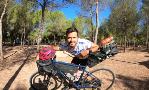 Juanma Mérida conseguirá el próximo domingo 18 de septiembre dar la vuelta a Europa en bicicleta