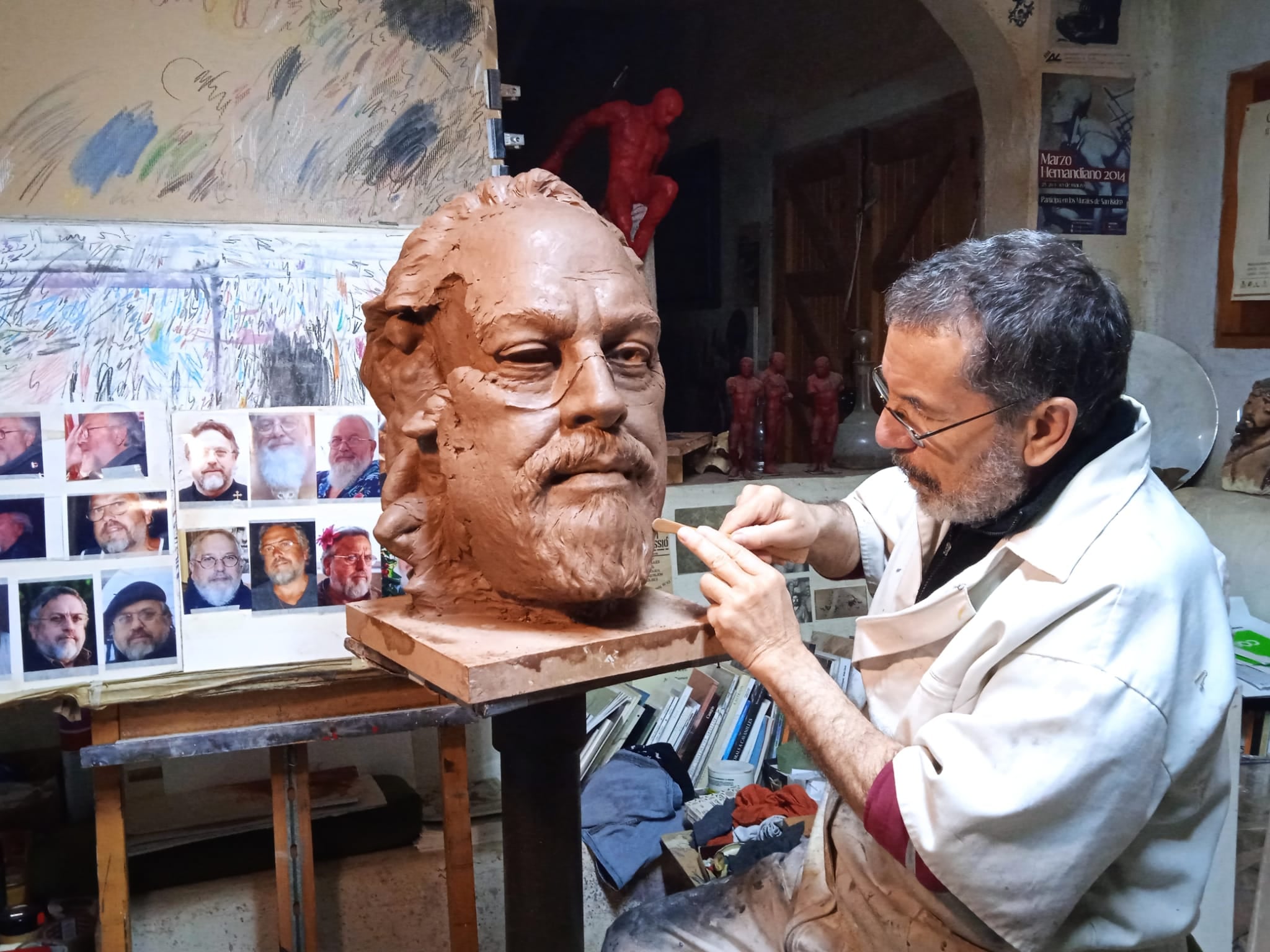 Villena colocará el busto de Pedro Marco en la plaza de Santa María