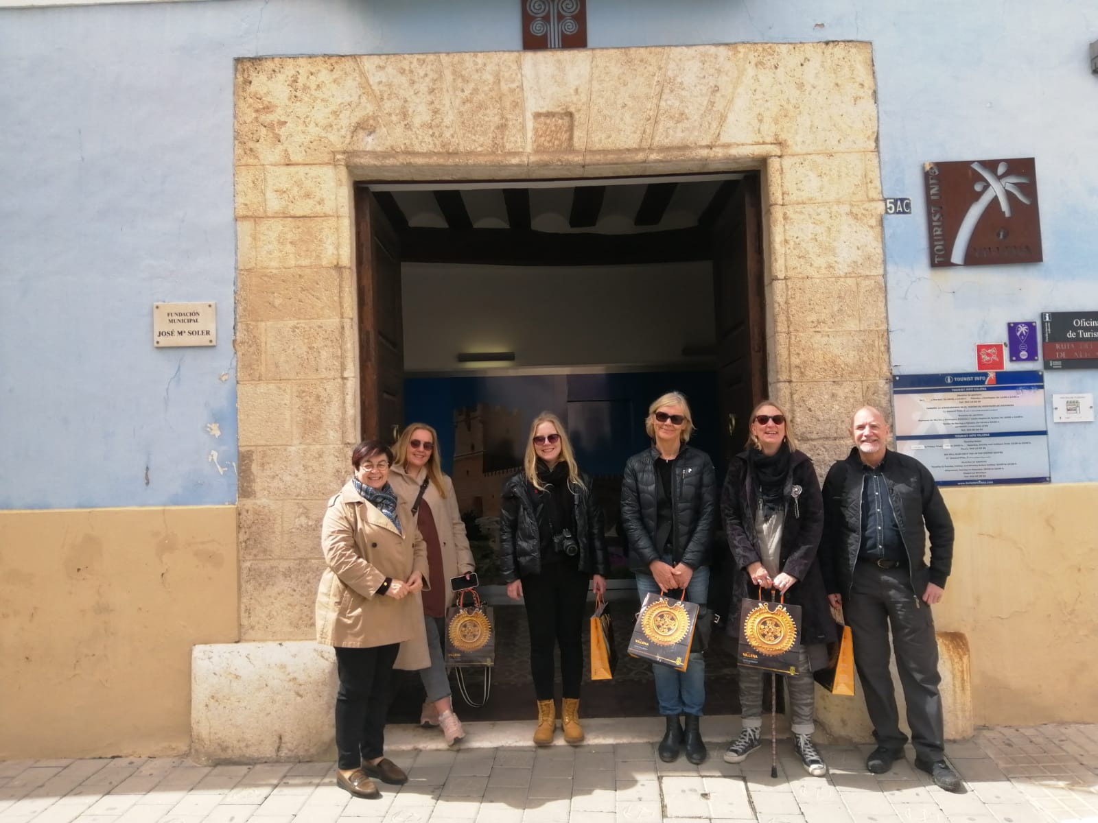 Periodistas nórdicos y checos especializados en turismo visitan Villena para conocer su oferta