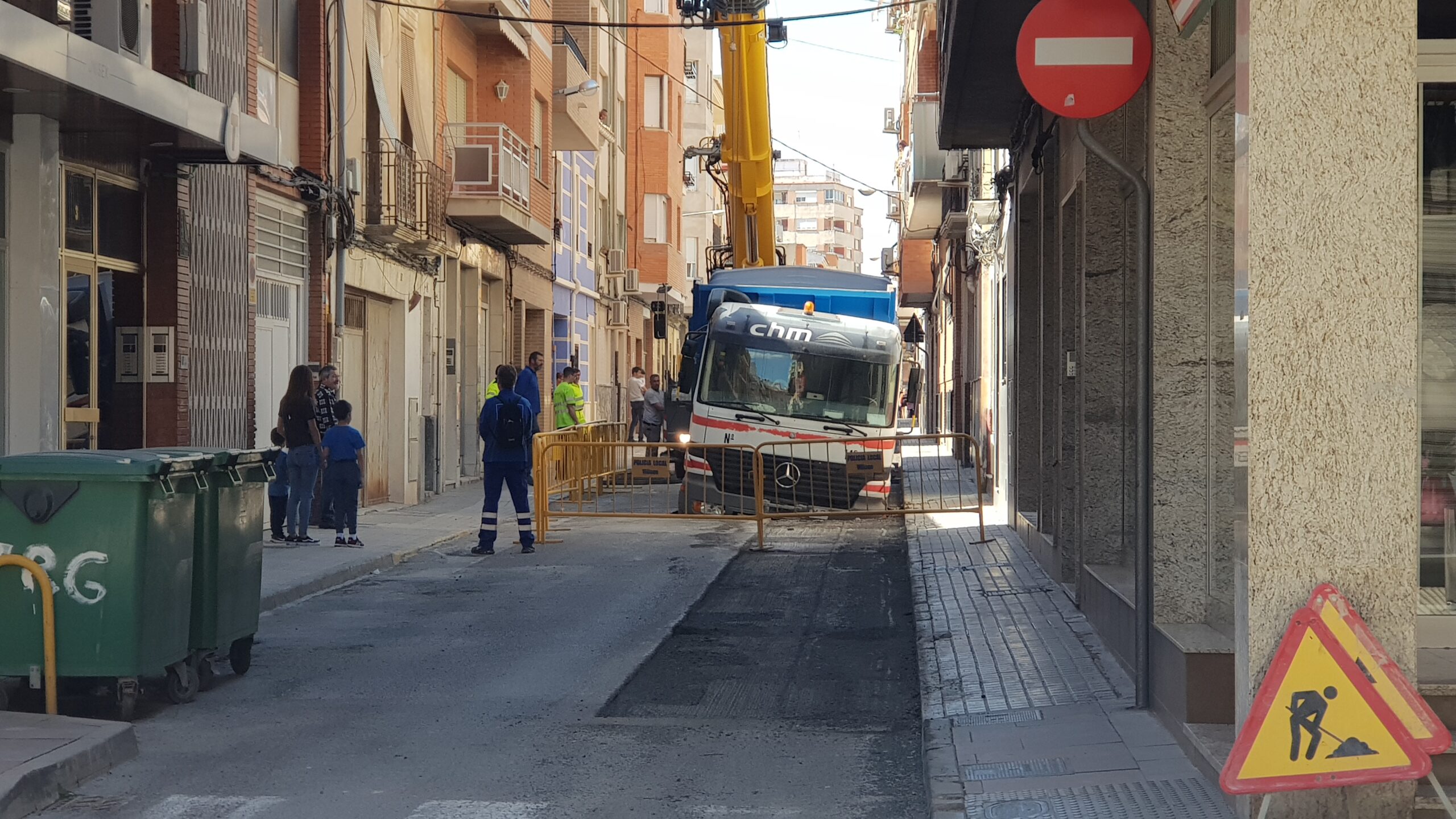 El georradar detecta un posible refugio aéreo de la Guerra Civil en la calle Menéndez Pelayo de Villena