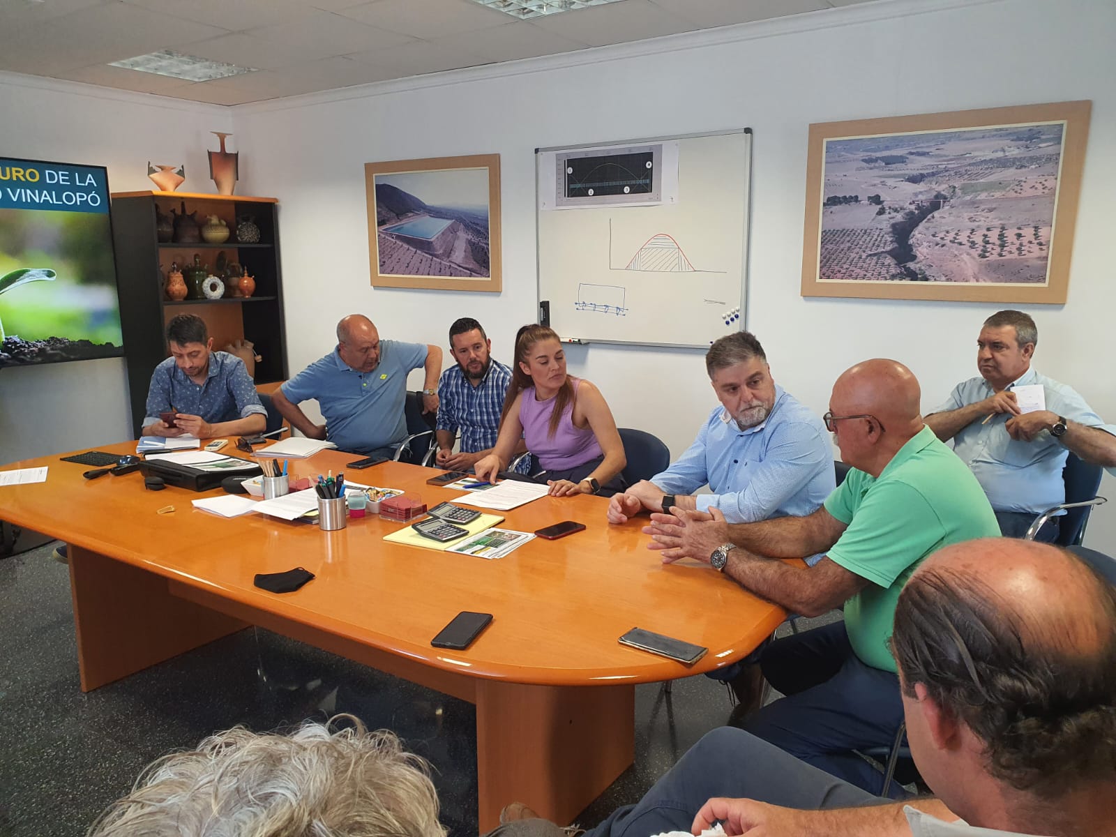 Villena pide a la Consellera de Agricultura el ‘derecho de reserva’ de las aguas subterráneas