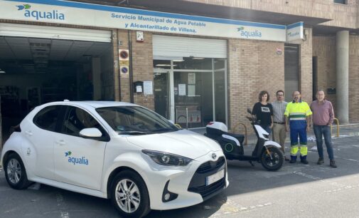 El Servicio Municipal de Aguas de Villena incorpora vehículos eléctricos e híbridos