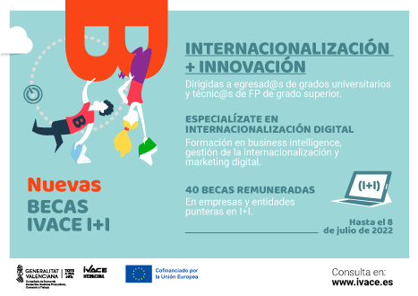 El Ivace lanza una nueva convocatoria de becas  centradas en innovación aplicada a la internacionalización