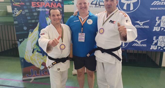 Javier Muñoz y Antonio Collado, bronce en la Copa de España de Judo veteranos