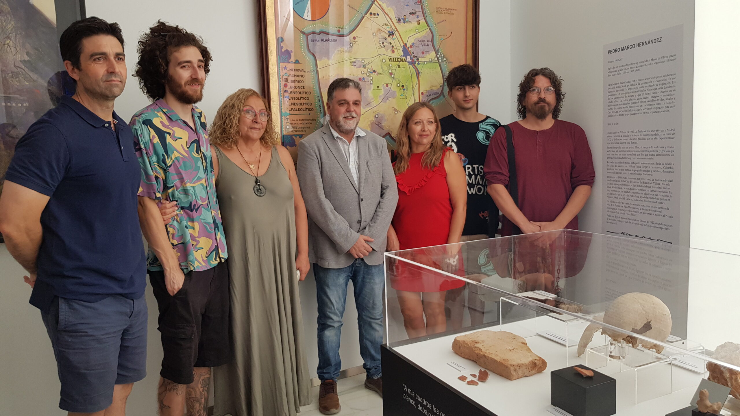 El Museo Villena muestra la faceta arqueológica de Pedro Marco