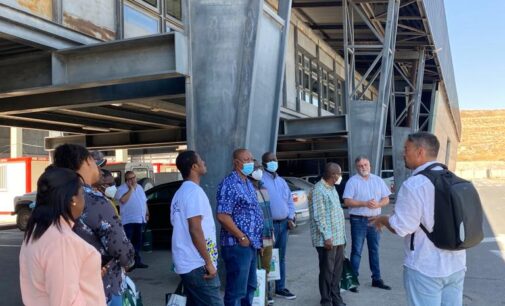 Representantes de Ghana y Cabo Verdes visitan en Villena la planta de residuos del Consorcio Crea
