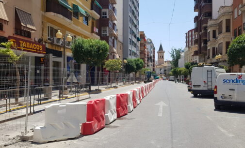 Las obra de la avenida Constitución podría tener un sobrecoste de más de 700.000 euros